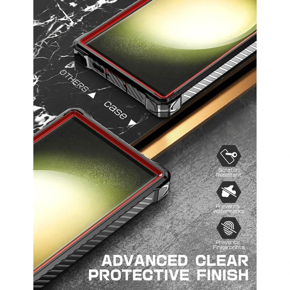 Galaxy S23 Ultra Case Military Grade Shockproof Rugged Kickstand Ring Cover New